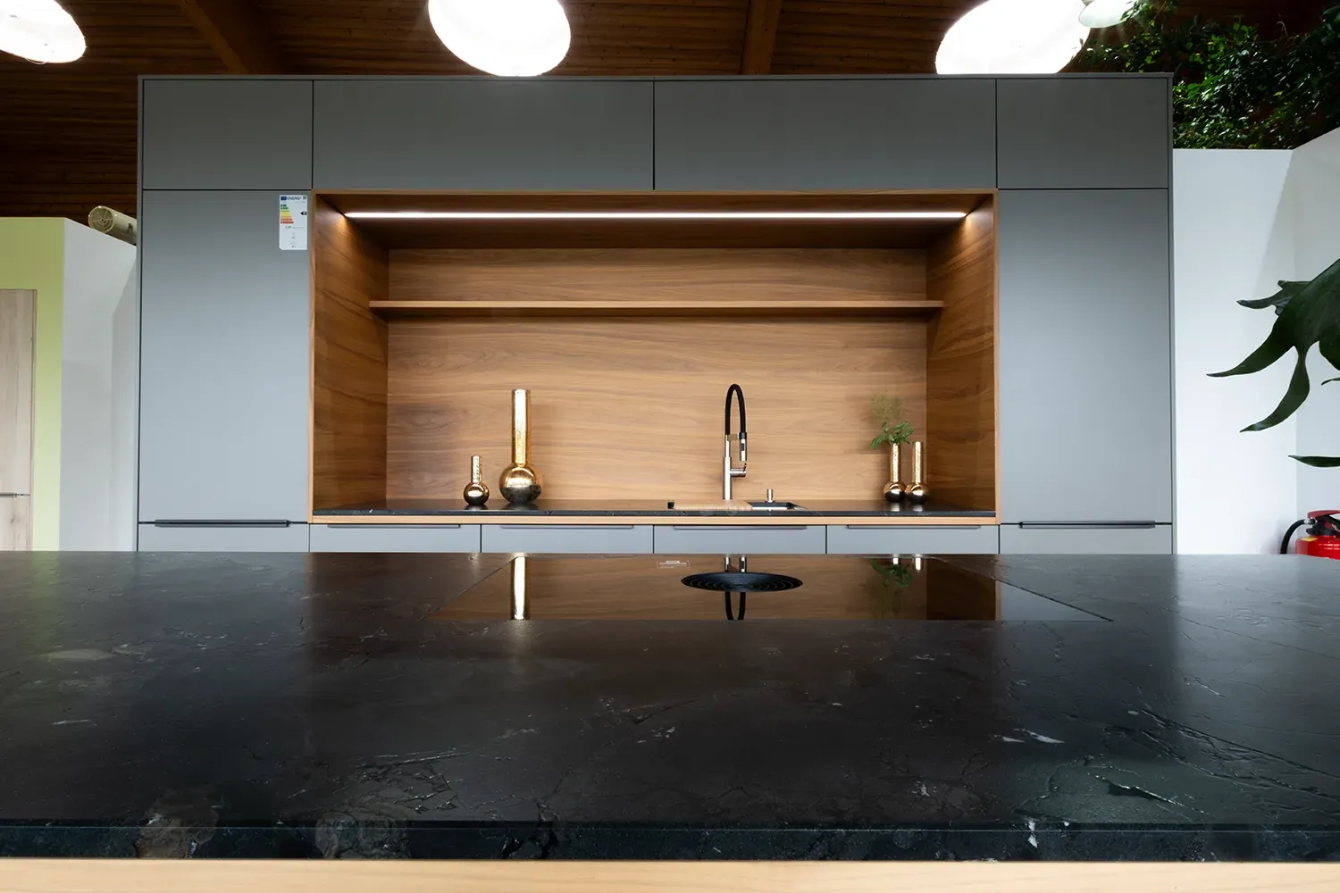 Ausstellungsküche im Showroom von Küchen Karner